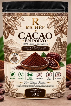 Cacao en polvo Richée de 50 gramos